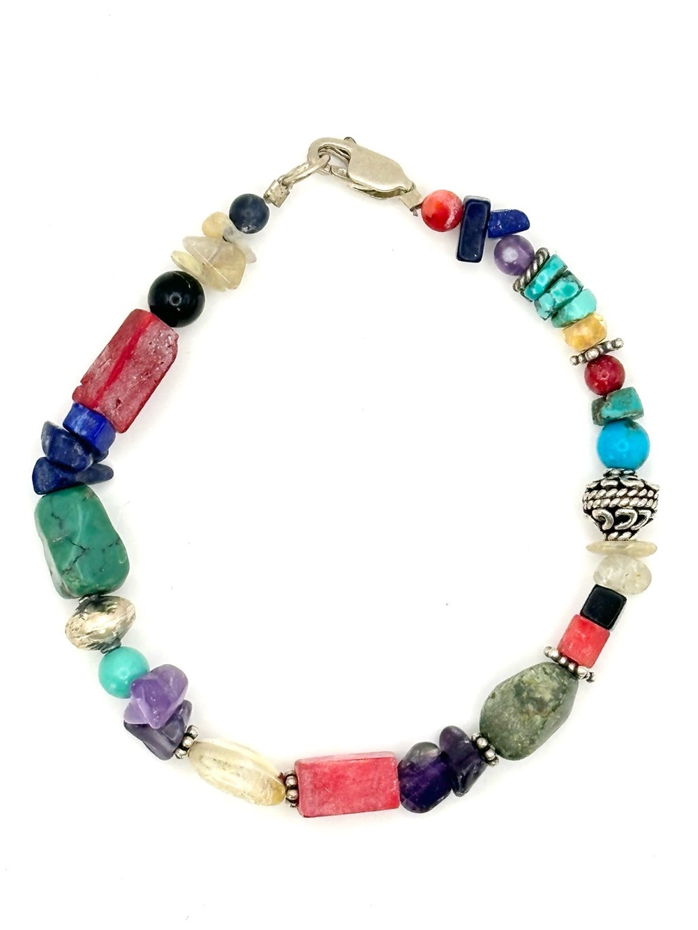 Silpada Vintage Retired B0988 Natural Stone Bracelet